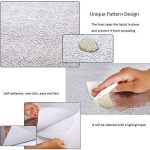 ورق ألومنيوم شديد التحمل للمطبخ وغرفة النوم – فضي – 2 متر × 60 سم :  papier aluminium robuste pour la cuisine et la chambre – Argent – 2 m x 60 cm