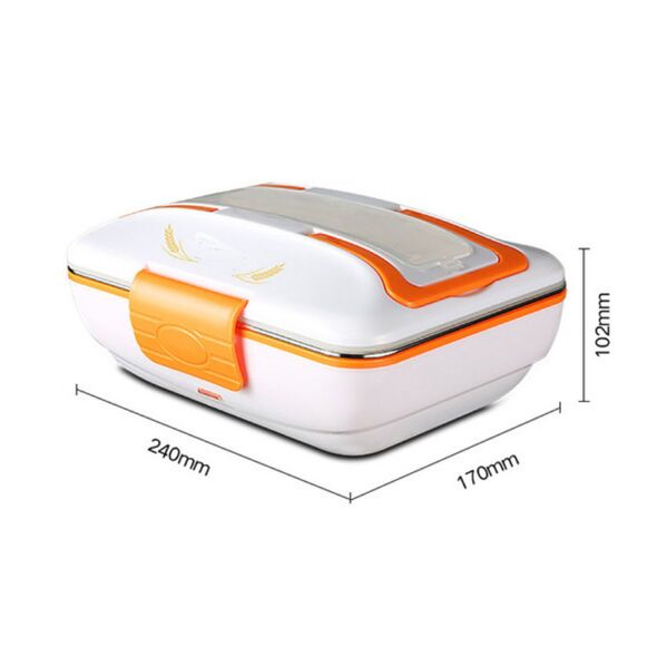 حافظة طعام كهربائية مقسمة من الإينوكس لطعام صحي وطازج Multi-Fonction Electric Lunch Box 1L YY-3266